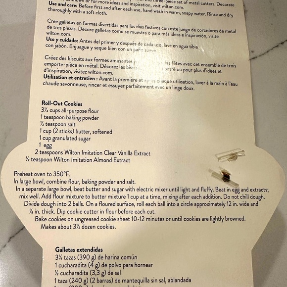 NWT Wilton Cookie Cutter Set - Picture 6 of 8